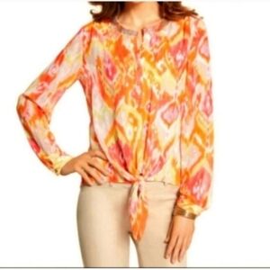 Chicos Ikat Moira Top